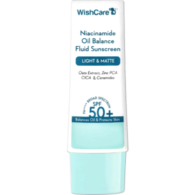WishCare Niacinamide Oil Balance Fluid Sunscreen SPF50 50g image