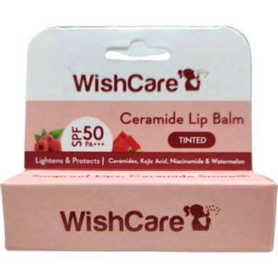 Wishcare Ceramide Tinted Lip Balm SPF50 5g image