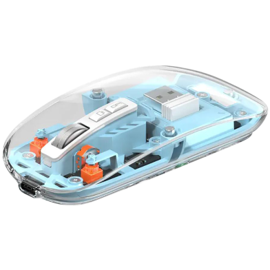 Wiwu Crystal Transparent Wireless Mouse 2.4G image
