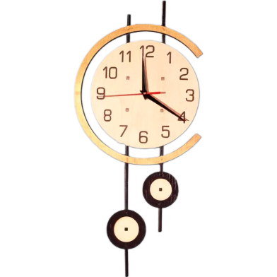 Woden Wall Clock image