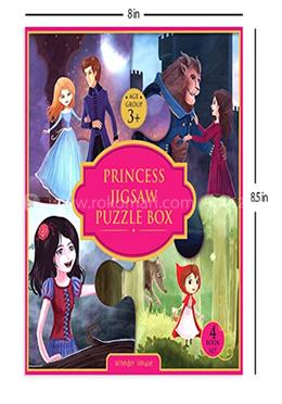 Wonder House Books Princess Jigsaw Puzzle Box -  4 in 1 Box Set
