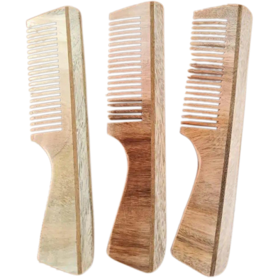 Wooden Hair Combs Wooden Hair Combs - 1pcs image