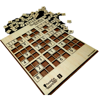 Wooden Math Sudoku image