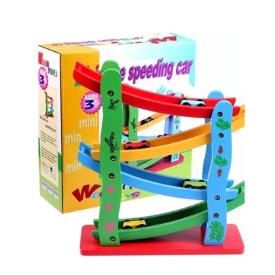 Wooden Sliding Car image