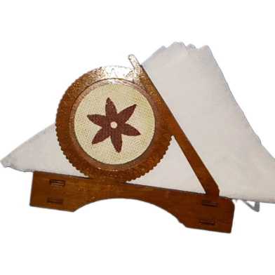 Wooden Tissue Holder image
