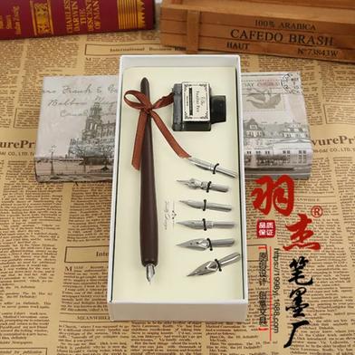 Wooden Style Rod Comics dipped Pen image