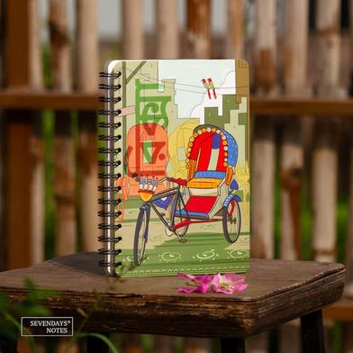 Work Size Rickshaw Spiral Notebook (SN202405402) image
