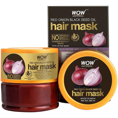 Wow Skin Science Onion Red Seed Oil Hair Mask 200 ml image