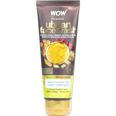 Wow Skin Science Ubtan Face Wash 100ml image