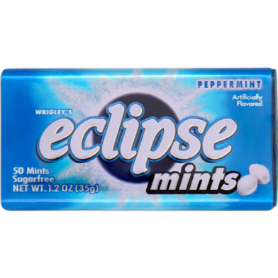 Wrigley's Eclipse Peppermint 50 Mints 35 gm Malaysia image