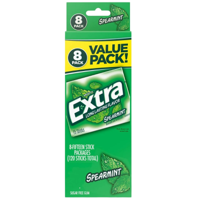 Wrigleys React 2 Mint Sugar Free Gum Box10Pack X 15Sticks image