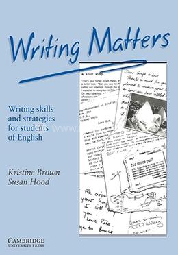 Writing Matters