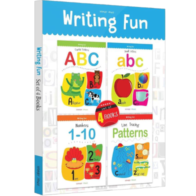 Writing Practice Boxset Pack of 4 Books For Kids image