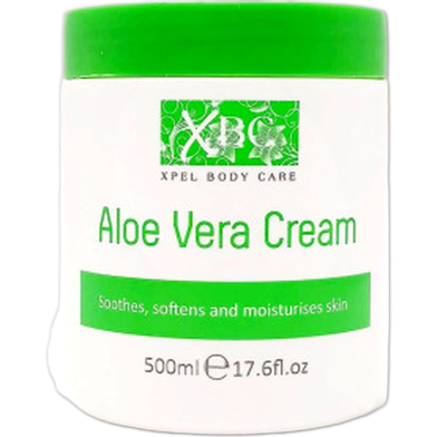 XBC Soothes, Softens and Moisturizes Skin Aloe Vera Cream 500ml image