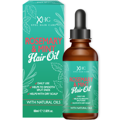 XHC Rosemary And Mint Hair Oil - 60ml image