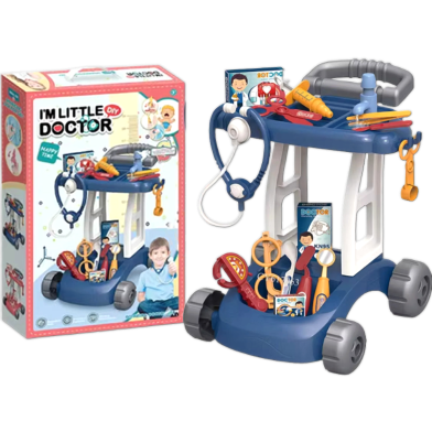 Toybliss I'm Little Doctor DIY Trolley Set (8837-2), Ages 3 Plus image