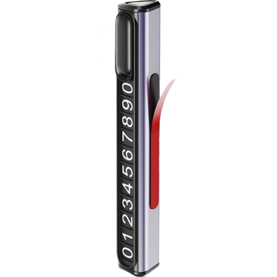 XO-C138 Parking Number Tag – Convenient and Stylish Contact Solution image