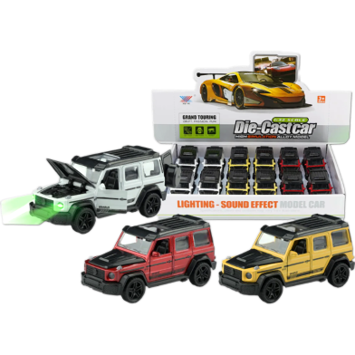 Toybliss Xu Ye 1:32 Die-Cast Benz Pull Back Car With Lights image