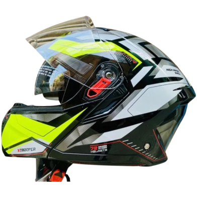 X- Trooper DV D2 Decor Modular Full Face Bike Helmet image