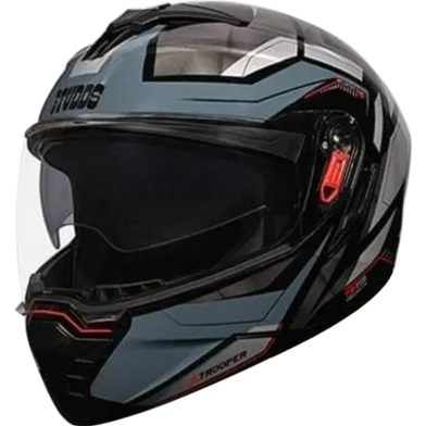 X- Trooper DV D2 Decor Modular Full Face Bike Helmet image