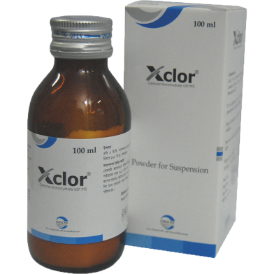 Xclor 125 mg/5 ml Powder for Suspension 100 ml Bottle image