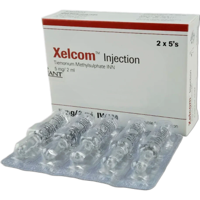 Xelcom 5 mg/2 ml IM/IV Injection 2 ml ampoule 5's Pack image