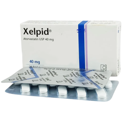 Xelpid 40mg Tablet–20's Strip image
