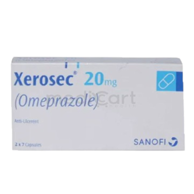 Xerosec 40 mg Capsule 10's Strip image