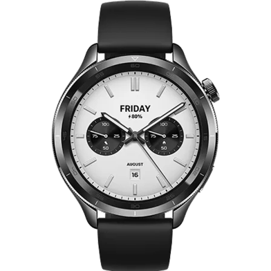 Xiaomi S4 BT Calling 1.43 Inch AMOLED 5ATM GPS Smart Watch - Black image