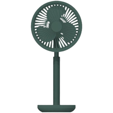 Xiaomi Solove F5 Pro Rotating Head Type C Rechargeable Desktop Fan – Green image