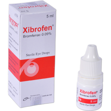 Xibrofen 0.09 Percent Ophthalmic Solution 5 ml drop image