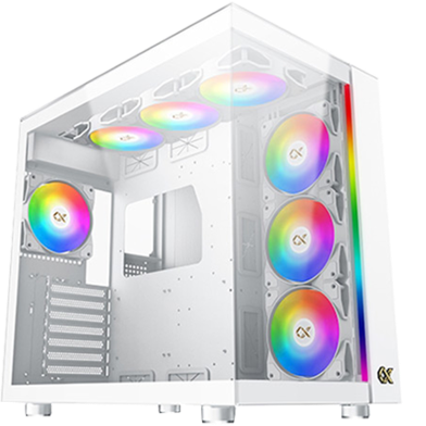 Xigmatek AQUA Ultra Arctic Super Tower Gaming Casing image