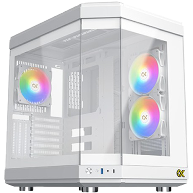 Xigmatek CUBI Arctic Mid-Tower Gaming Casing image