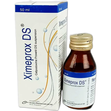 Ximeprox DS 80 mg/5 ml Powder for Suspension 50 ml bottle image