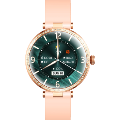 Xinji Pagt G2 Plus Smart Watch (Gold) image