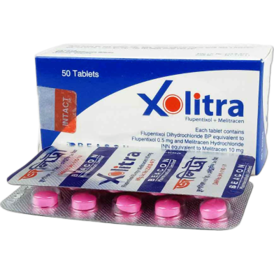 Xolitra 0.5 mg, 10 mg Tablet 10's strip image