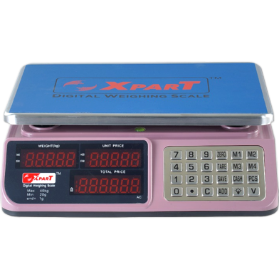 Xpart Digital Weighing Scale Flat Tray-40Kg image