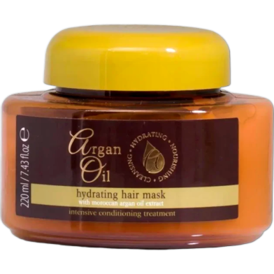 Xpel Argan Oil Hydrating Hair Mask Deep Conditioner 220ml image