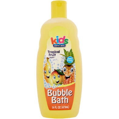 XtraCare Tropical Fruit Scent Kids Bubble Bath 473 ml image