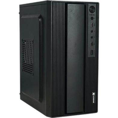 Xtreme F01 Front RGB Strip Mini Black Office Computer Case image