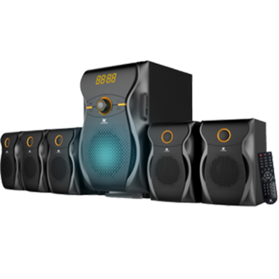 Xtreme SARGAM 5:1 Multimedia Speaker With Remote image