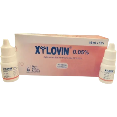 Xylovin 0.05 Pasent Nasal Drop 10 ml drop image