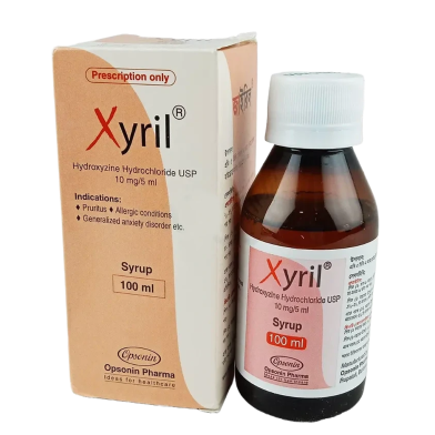 Xyril 100 ml Syrup bottle image