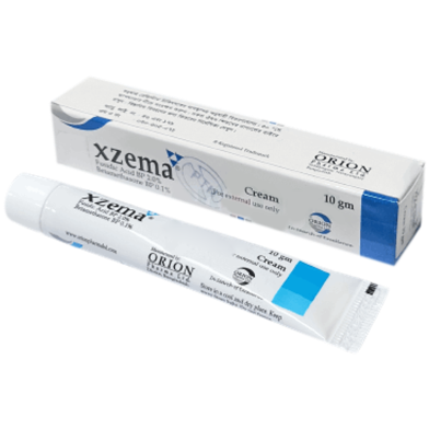 Xzema 2 Percent 0.1 Percent Cream 10 gm Tube image
