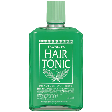 YANAGIYA Hair Tonic (Menthol Rich) 240ml image