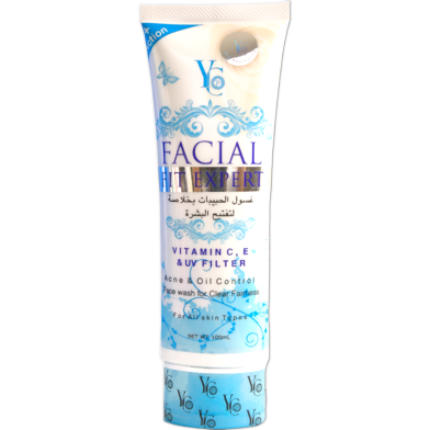 YC Facial Fit Expert (Blue) Face Wash 100ml image