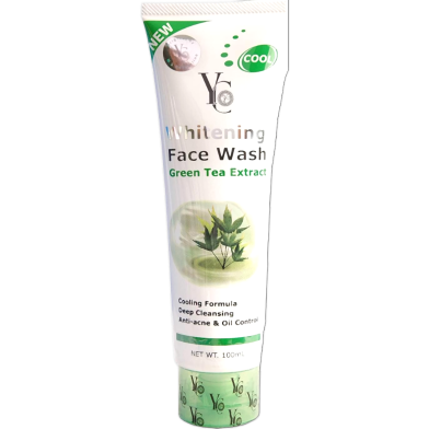 YC Green Tea Whitening Face Wash 100ml image