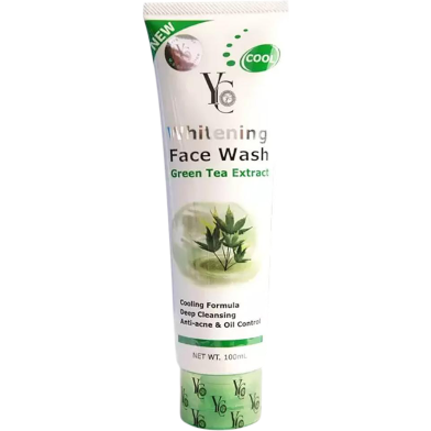 YC Green Tea Whitening Face Wash - 100ml image