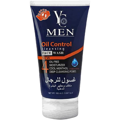 YC Men Oil Control Cleansing Face Wash 100 ml image