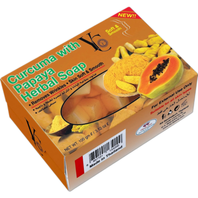 YC Papaya 4 In 1 Soap 100gm - SP3 image